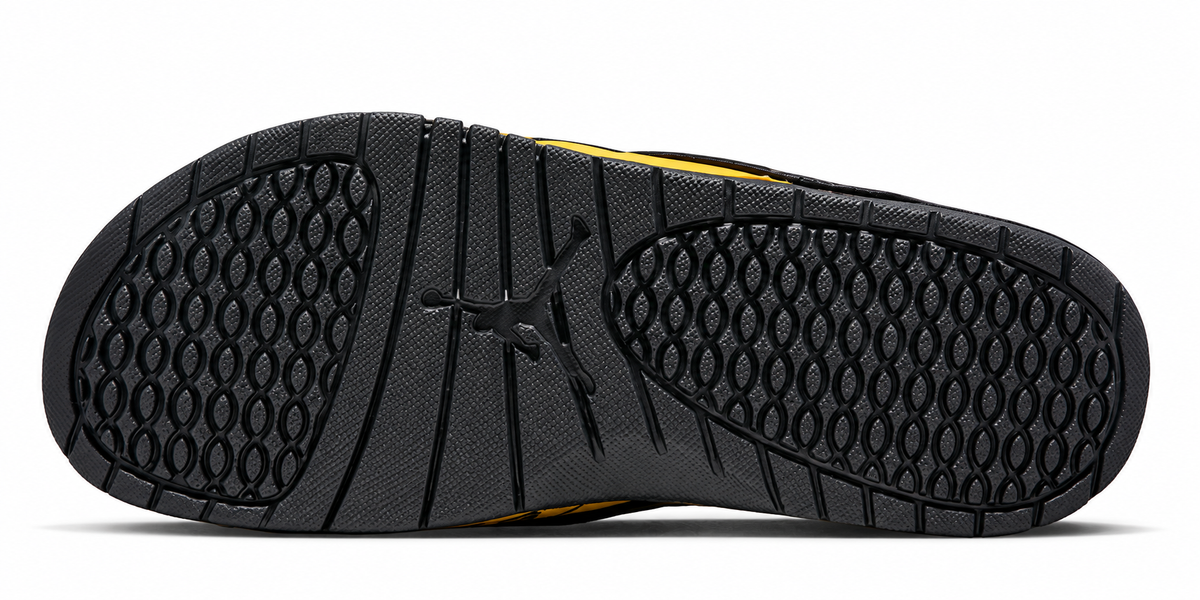 JORDAN HYDRO RETRO 4 BLACK THUNDER