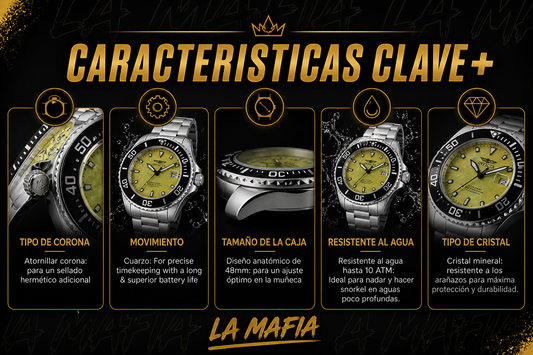 INVICTA YELLOW DIAL TORNASOL