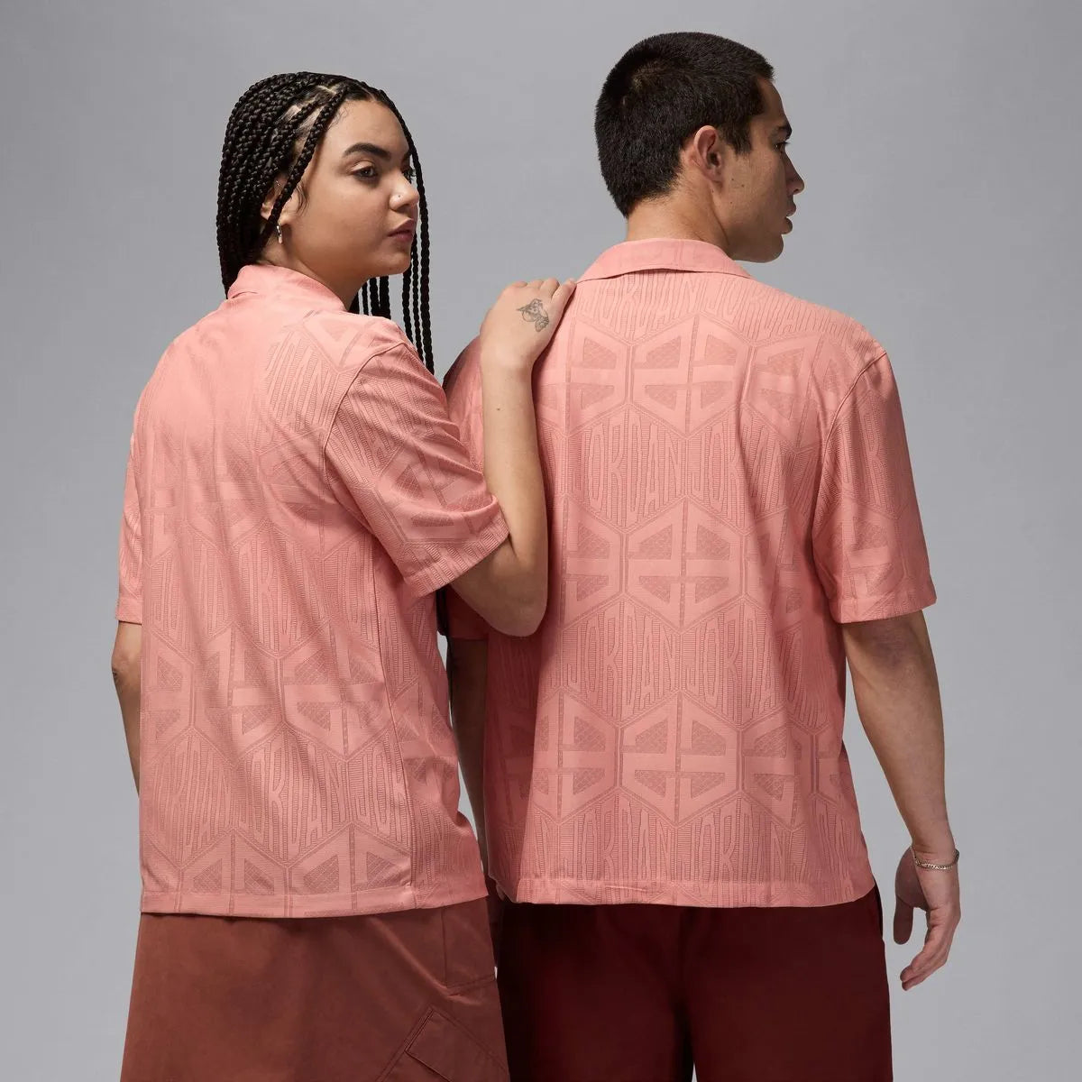CAMISA JORDAN FLIGHT 23 ROSA OXIDO