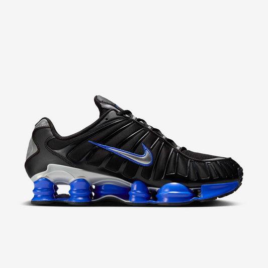 NIKE SHOX METALIC SILVER BLUE