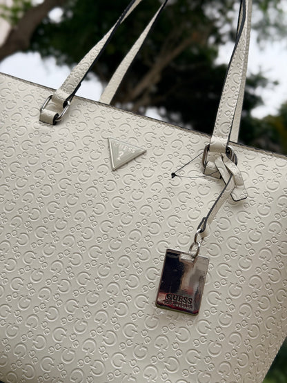 TOTE BAG GUESS BLANCA MONOGRAM