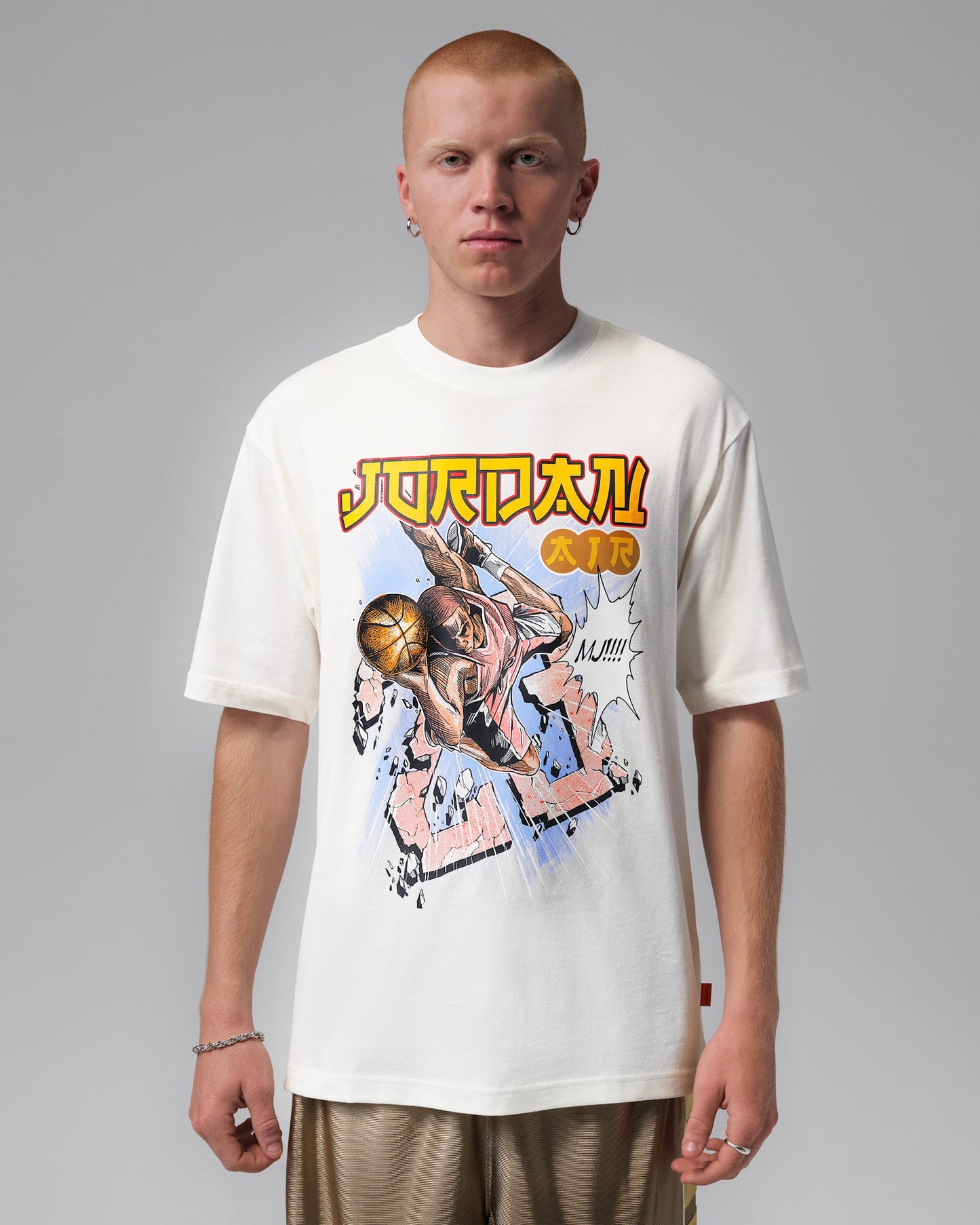 POLO JORDAN COMIC WHITE