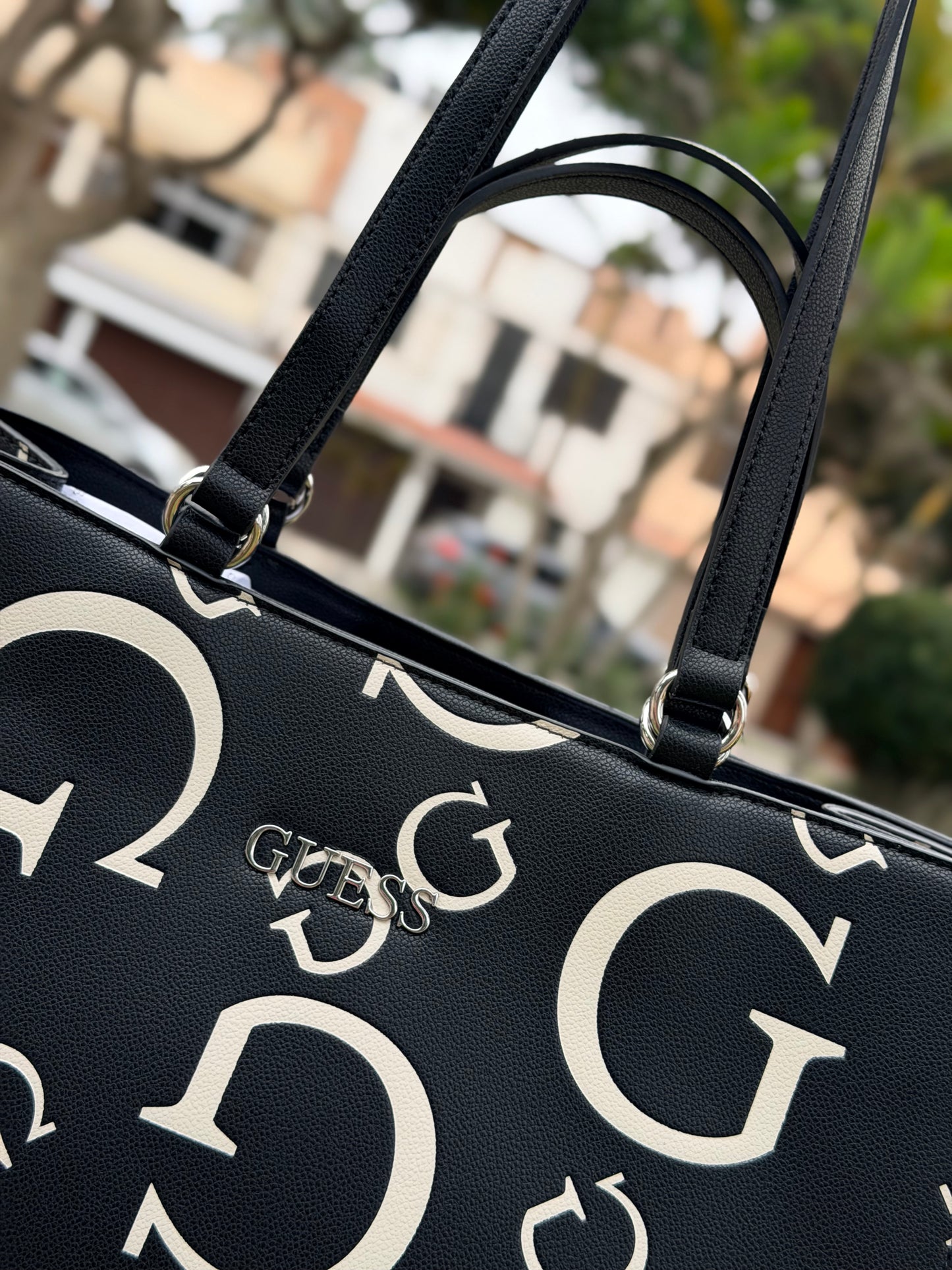 TOTE BAG GUESS BLACK G