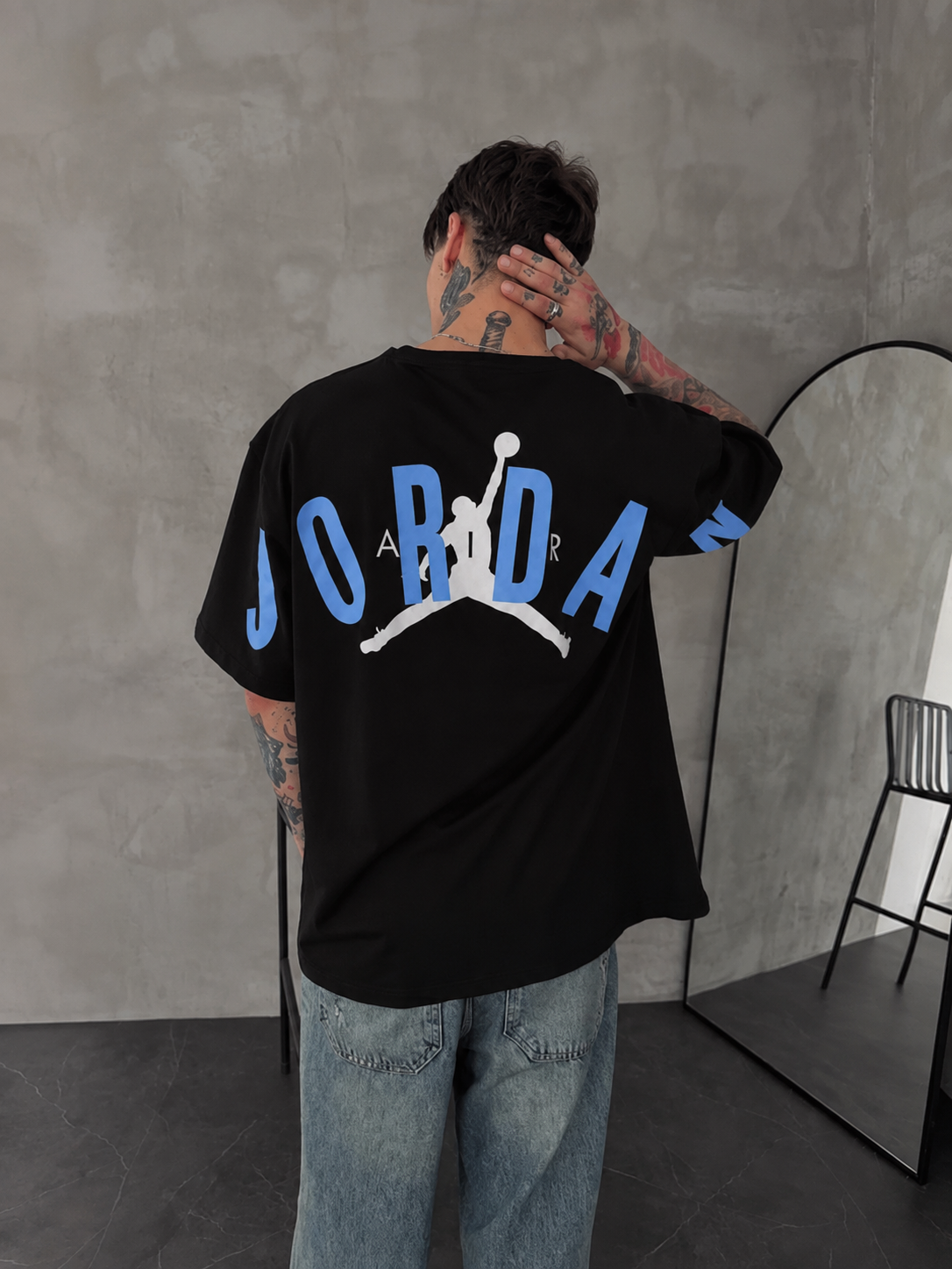 POLO JORDAN BIG LETTER SKY