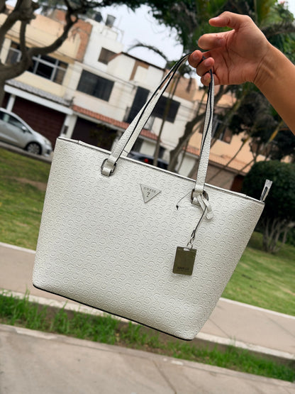 TOTE BAG GUESS BLANCA MONOGRAM