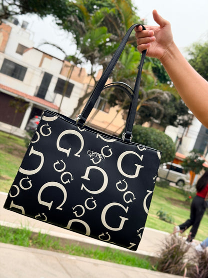 TOTE BAG GUESS BLACK G