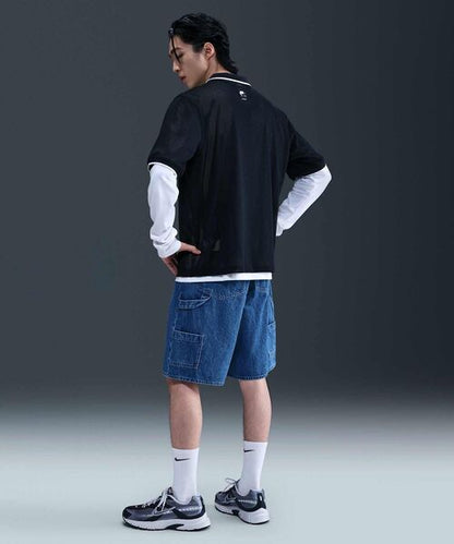 SHORT DENIM BLUE NIKE x JD