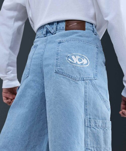 SHORT DENIM LIGHT BLUE NIKE x JD