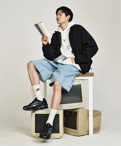 SHORT DENIM LIGHT BLUE NIKE x JD