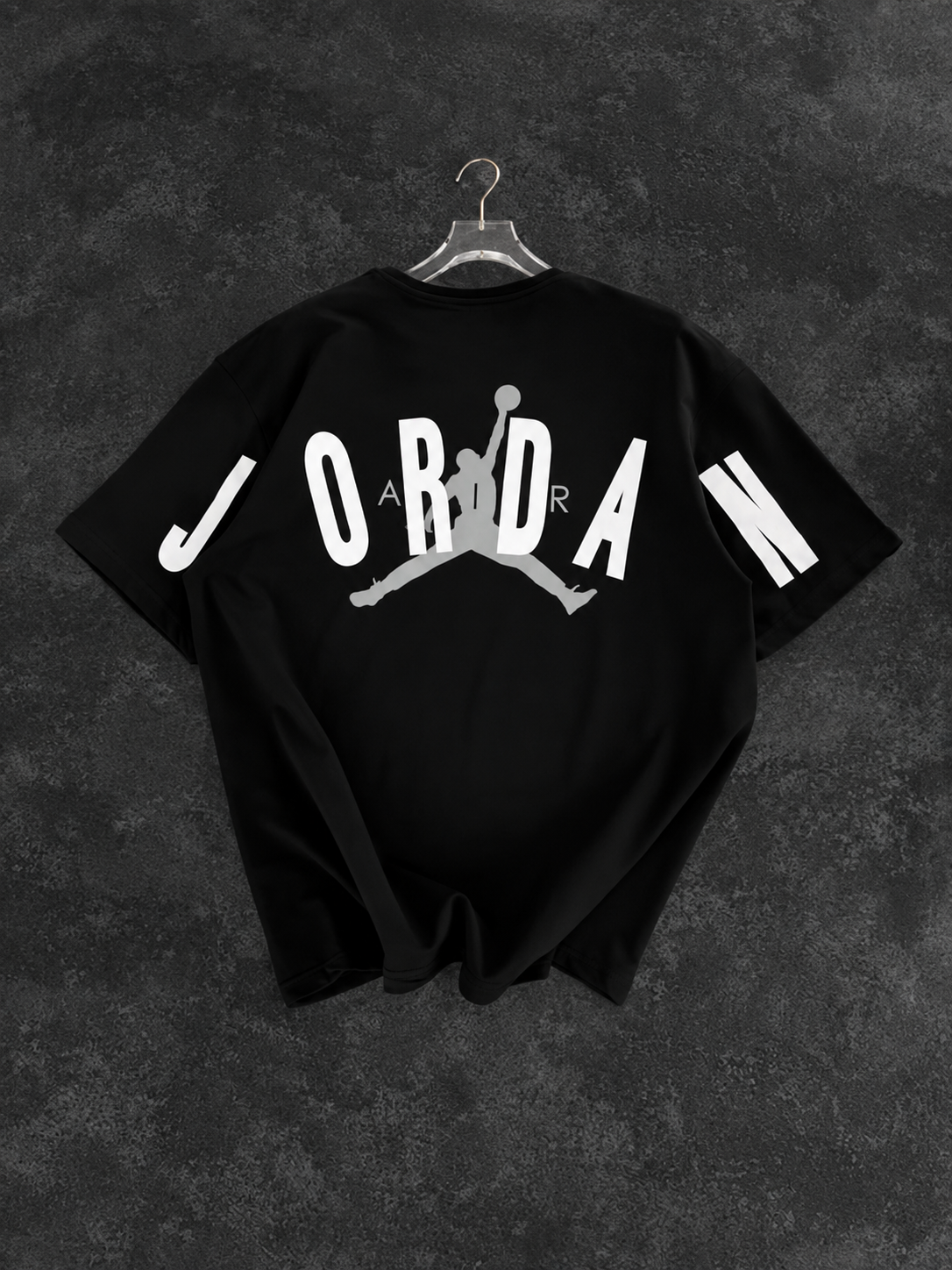 POLO JORDAN BIG LETTER GREY