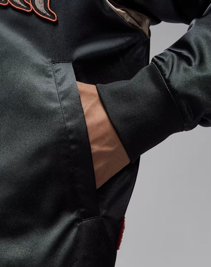 JORDAN VARSITY JACKET SATIN