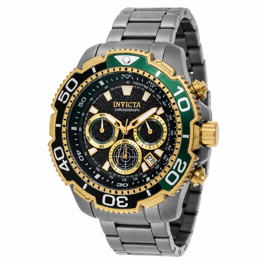 INVICTA TITANIUM GREEN