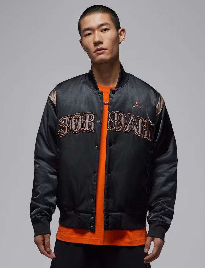 JORDAN VARSITY JACKET SATIN