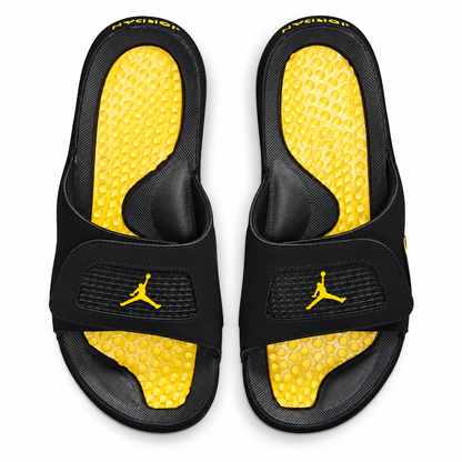 JORDAN HYDRO RETRO 4 BLACK THUNDER