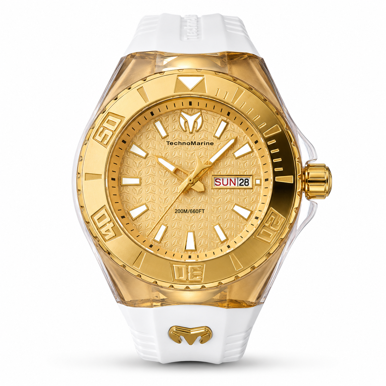 TECHNOMARINE BLACK AND GOLD