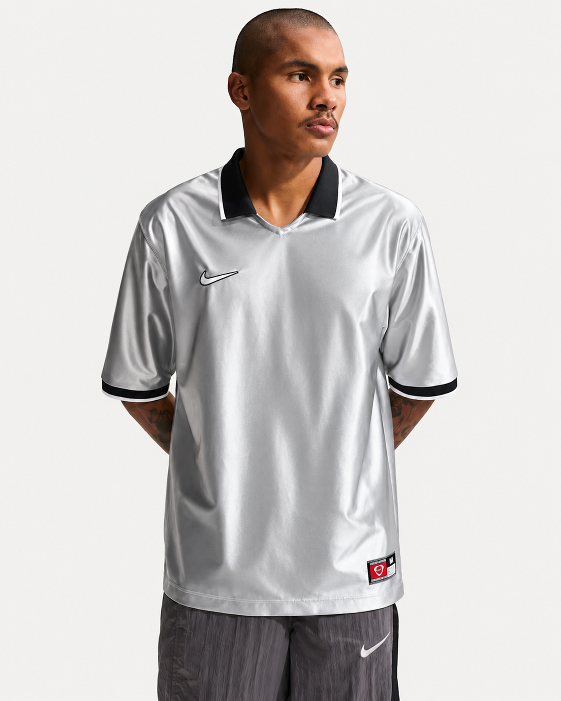 CAMISERO NIKE ENERGY GRIS