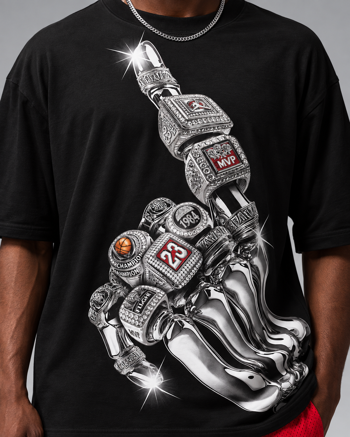 JORDAN 6 ANILLOS SKULL