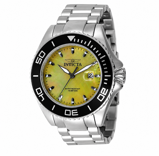 INVICTA YELLOW DIAL TORNASOL