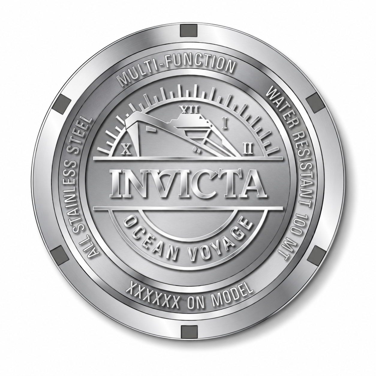 INVICTA OCEAN VOYAGE 3 DIAL BLACK