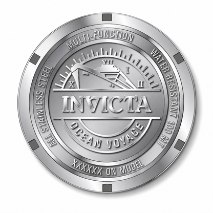 INVICTA OCEAN VOYAGE 3 DIAL BLACK