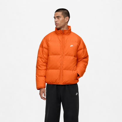 PUFFER NIKE PLUMA DE GANSO 650 NARANJA