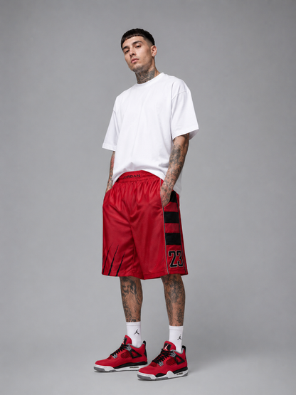 JORDAN SCRATCH RED CAT