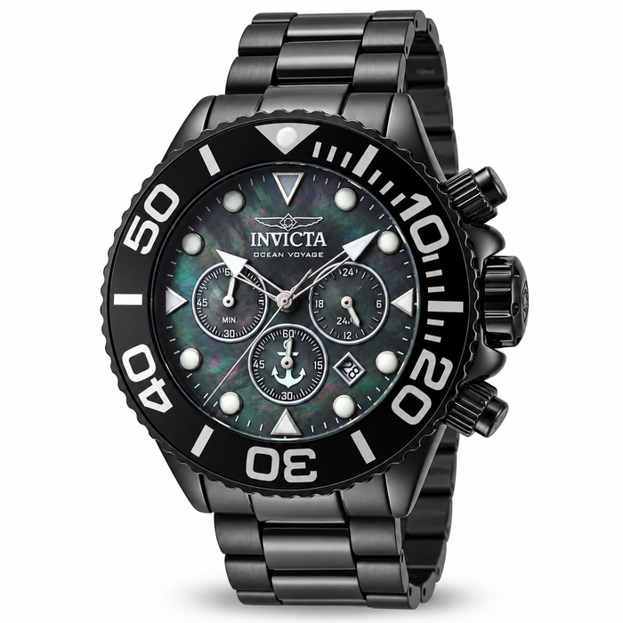 INVICTA OCEAN VOYAGE NEGRO TORNASOL
