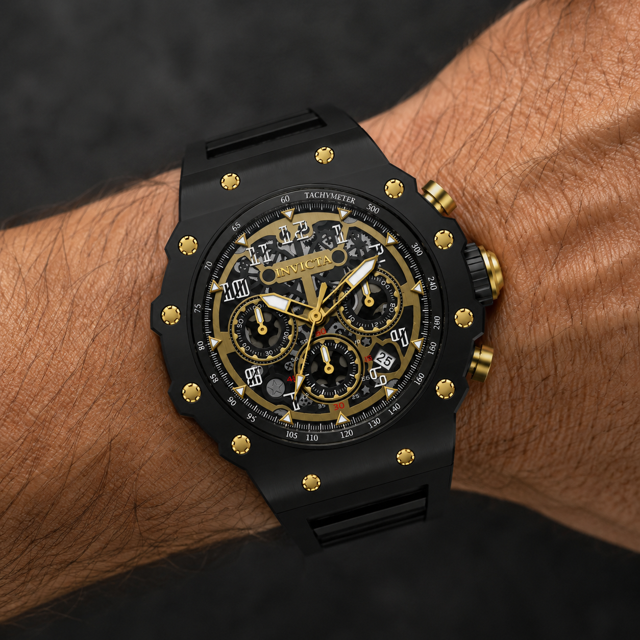 INVICTA RACING CIRCLE NEGRO