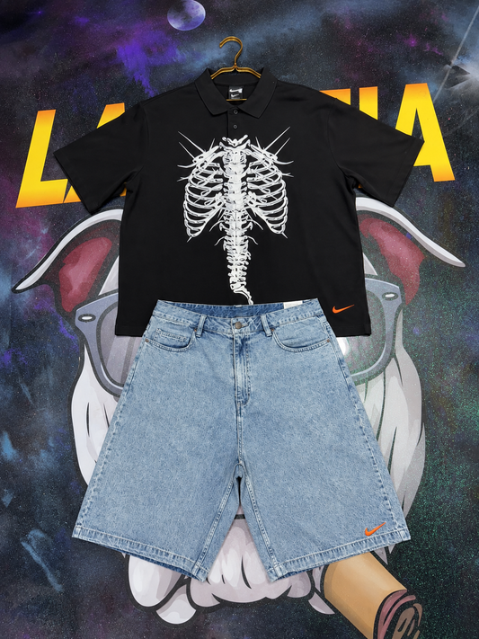 CONJUNTO NIKE JEAN SKELETON 💀