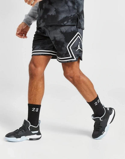 SHORT JORDAN DIAMOND BLACK GREY