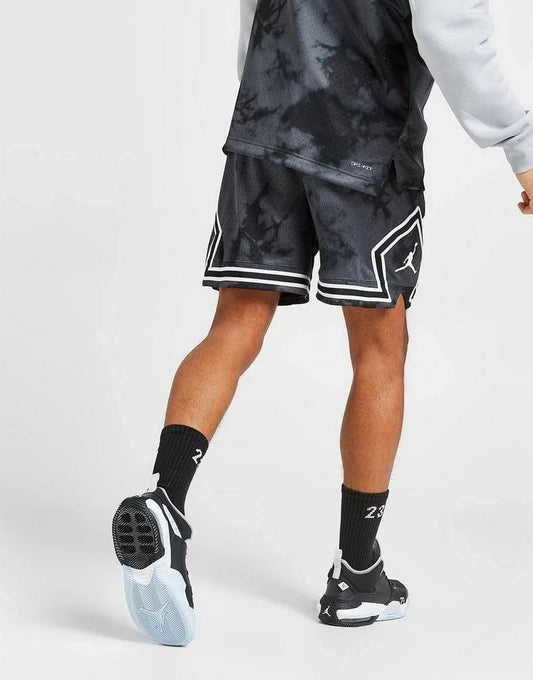 SHORT JORDAN DIAMOND BLACK GREY