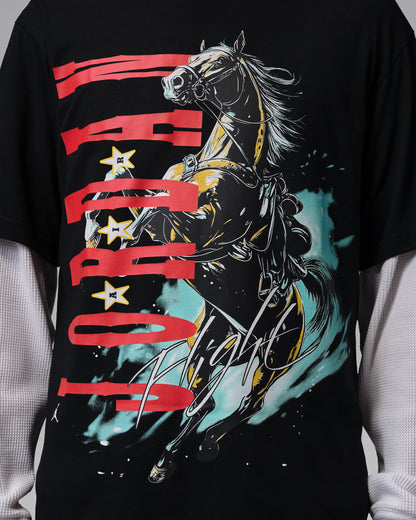 POLO JORDAN MUSTANG BLACK