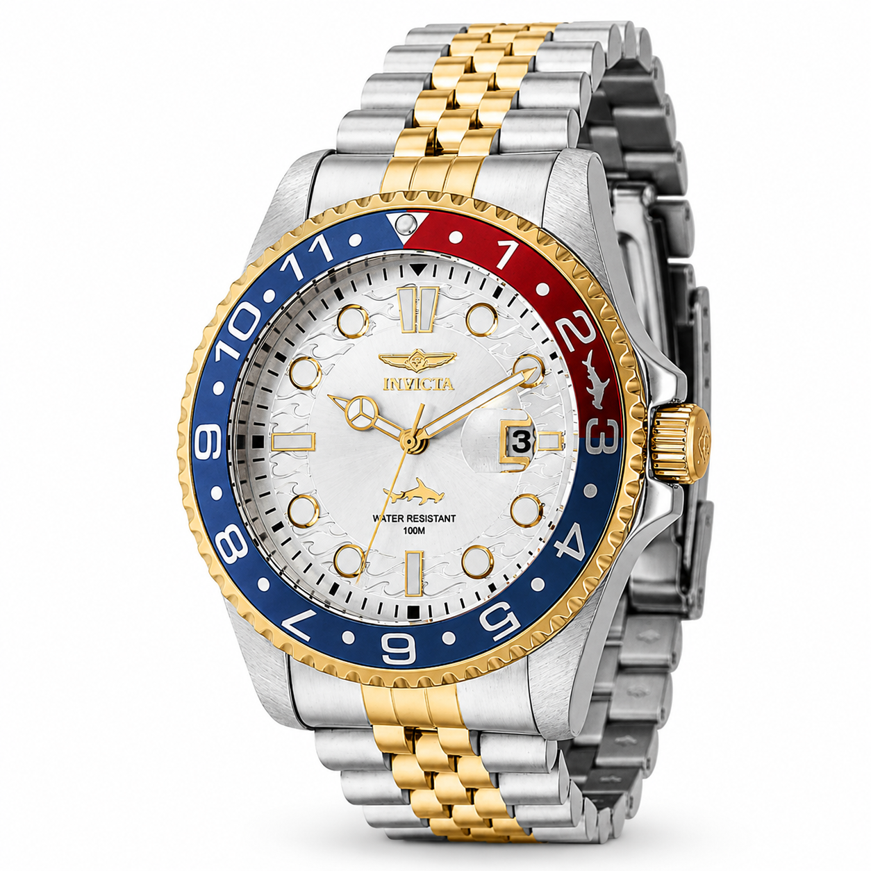 INVICTA PRO DIVER PEPSI GOLD 40010