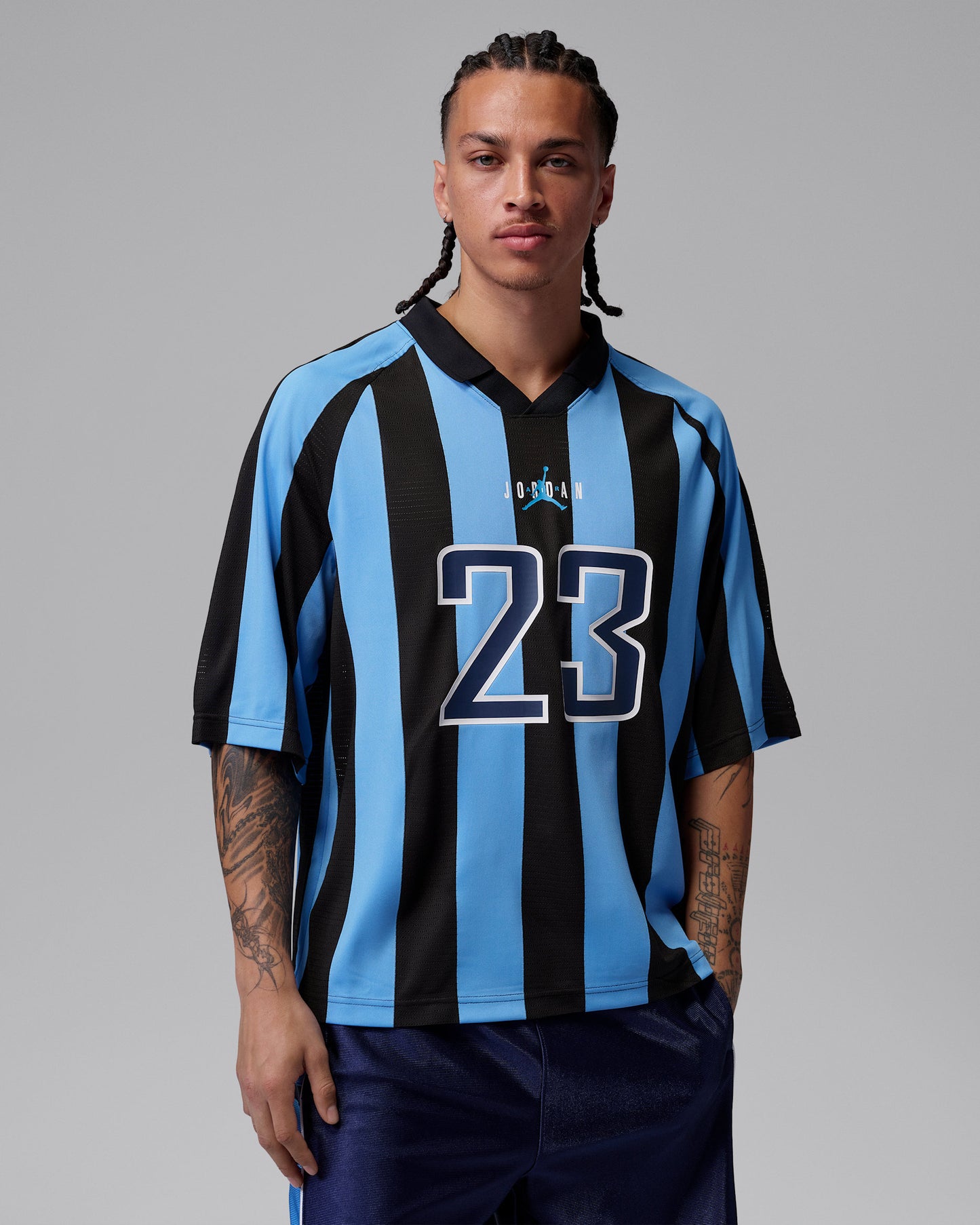 CAMISERO JORDAN BROOKLYN STRIPES