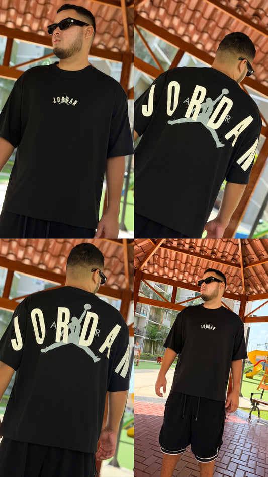POLO JORDAN BIG LETTER GREY