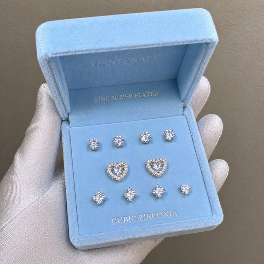 SET DE ARETES  - 5 PARES
