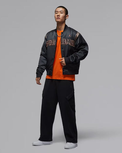 JORDAN VARSITY JACKET SATIN
