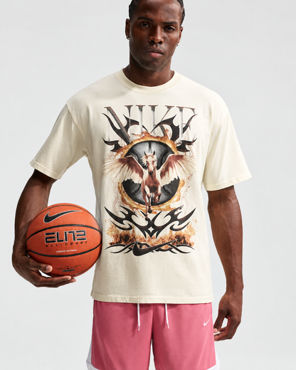 NIKE PEGASO TEE CREAM