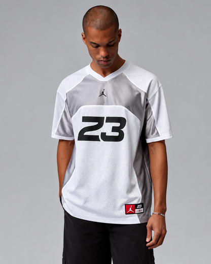 JERSEY JORDAN WHITE SILVER 23