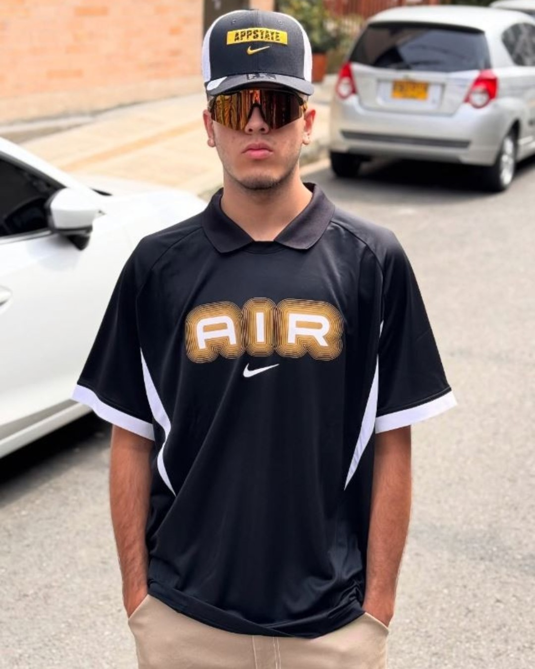 CAMISERO NIKE DRI-FIT AIR GOLD