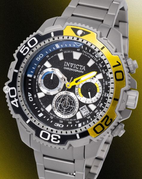 INVICTA TITANIUM YELLOW