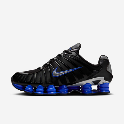 NIKE SHOX METALIC SILVER BLUE