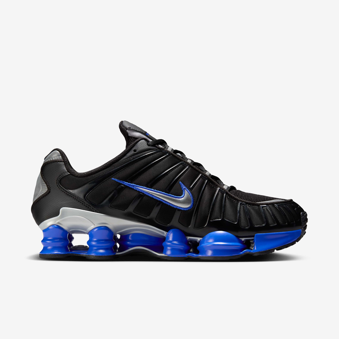 NIKE SHOX METALIC SILVER BLUE