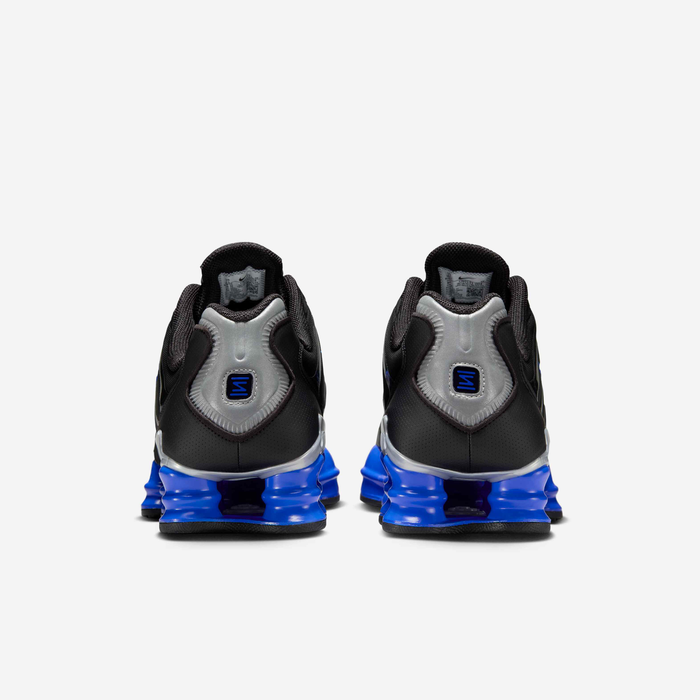 NIKE SHOX METALIC SILVER BLUE