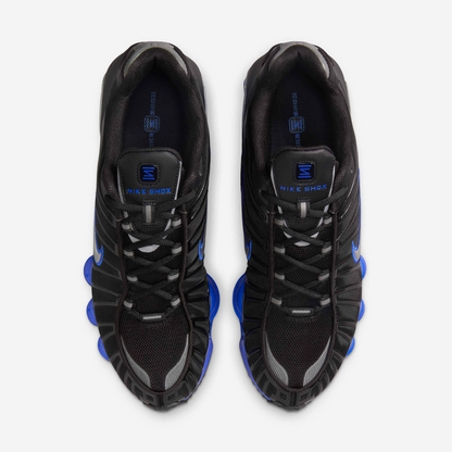 NIKE SHOX METALIC SILVER BLUE